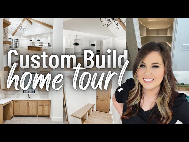 2023 CUSTOM BUILD EMPTY HOME TOUR | WALKTHROUGH OF NEW HOME W/ LINKS | NEW HOUSE TOUR 2023