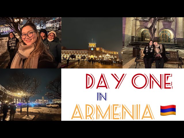 Travel Vlog 01: Day 1 in Armenia