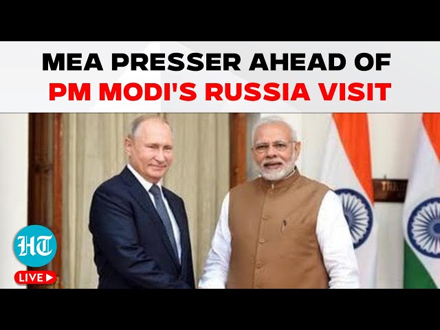 LIVE: MEA Presser Ahead of PM Modi's Russia Visit for BRICS Summit | Russia | Putin | BRICS 2024