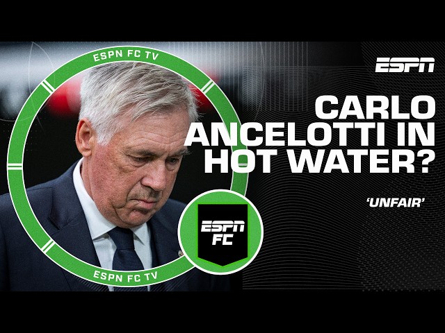 SACK CARLO ANCELOTTI?! 😳 Ale Moreno says it'd be 'unfair' for Real Madrid | ESPN FC