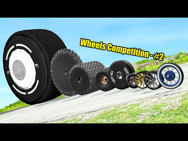 Wheels Competition #2 - Who is better? - Beamng drive