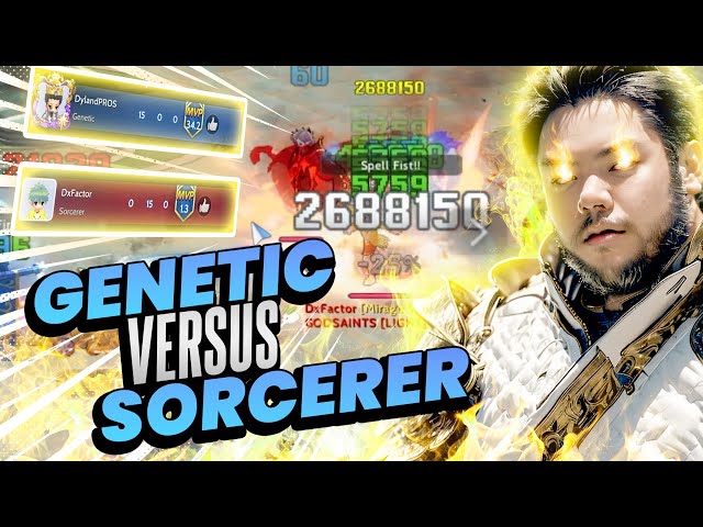 Genetic VS Sorcerer | 1.000.000 Divine Power PVP! - Ragnarok Origin Global