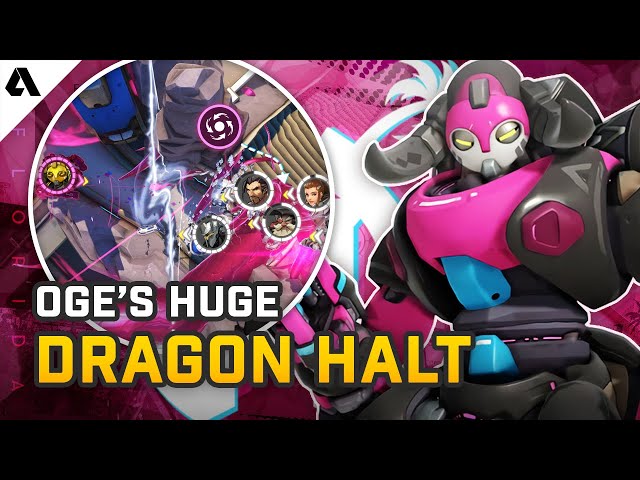 OGE's Huge Dragonstrike Halt Combo - Pro Overwatch Micro Plays