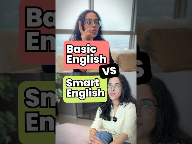 Stop Using BASIC English! 🚫| SMART Alternatives for Daily Words #learnenglish #speakenglish #ananya