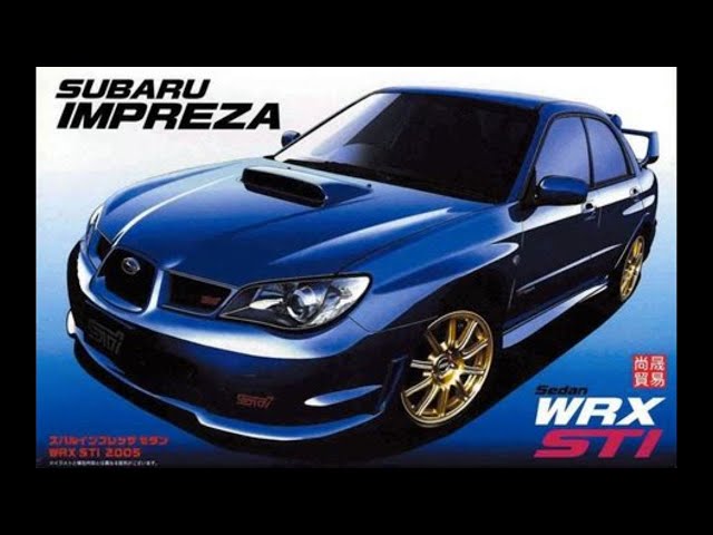 Fujimi Subaru WRX STI (ID-83) 1:24 - Kit Review