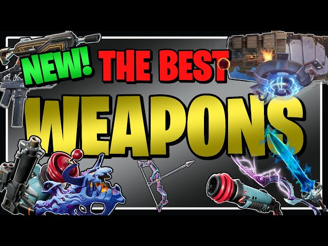 The NEW BEST Weapons in Fortnite Save the World!