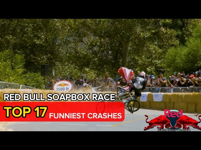 Try not to laugh at soapbox funniest Crashes 🤣 Red Bull Soapbox Race #redbull #redbullracing #crash