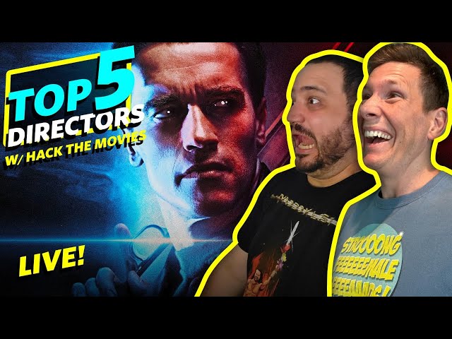 Top 5 Movie Directors With @HackTheMovies