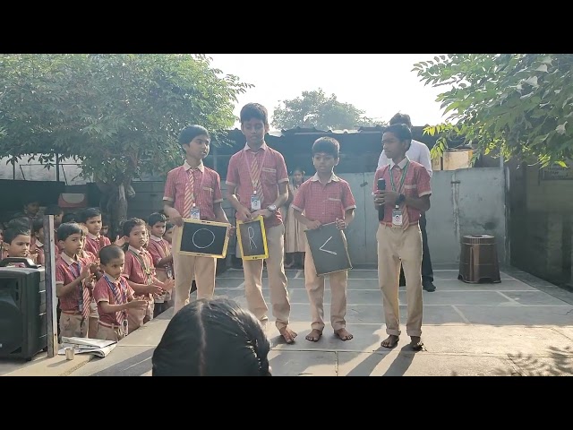 Vision's assembly activities (22/11/2024) by 5th standard students