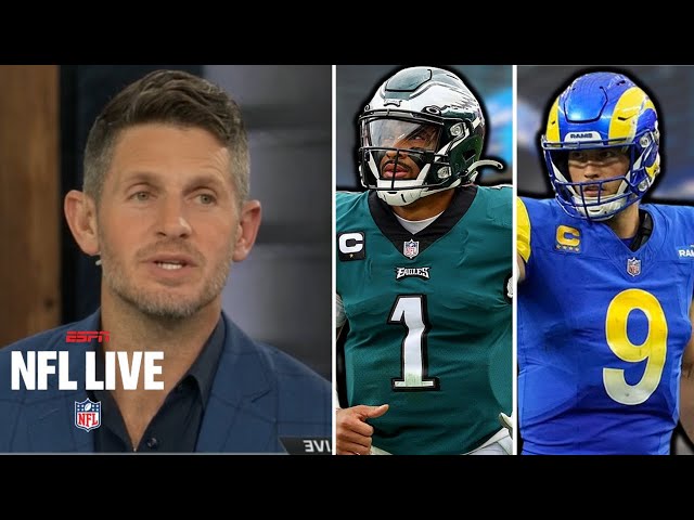 NFL LIVE | Dan Orlovsky bold predictions Eagles vs Rams: Jalen Hurts will outduel Matthew Stafford