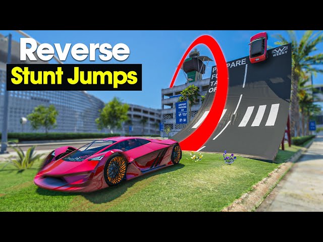 Can You Complete All GTA 5 Stunt Jumps Backwards?