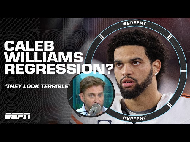 Mike Greenberg thinks the Bears look AWFUL and Caleb Williams is 'REGRESSING' 😳 | #Greeny