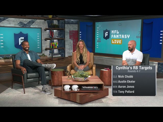 Navigating the Dead Zone & RB Sleeper Picks. | 'NFL Fantasy Live'