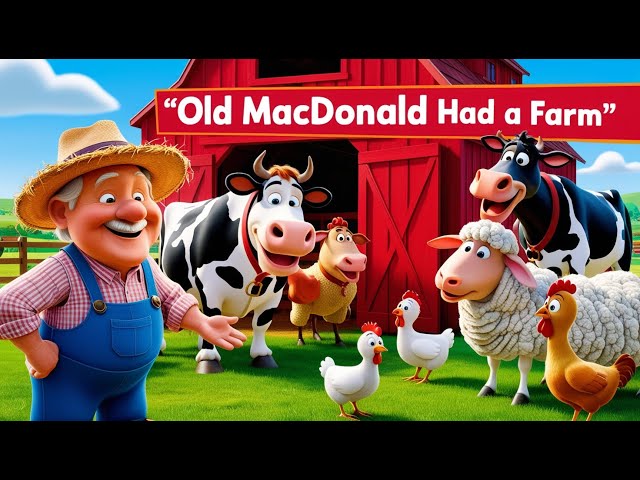 Old MacDonald Has A Farm | Nursery Rhymes