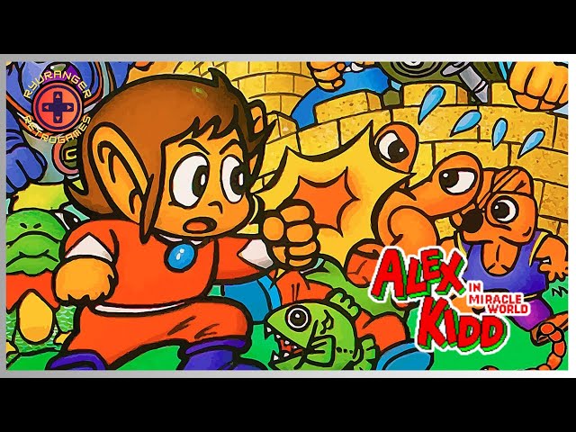 ALEX KIDD IN MIRACLE WORLD DO MASTER SYSTEM!!! BORA TREINAR!!!