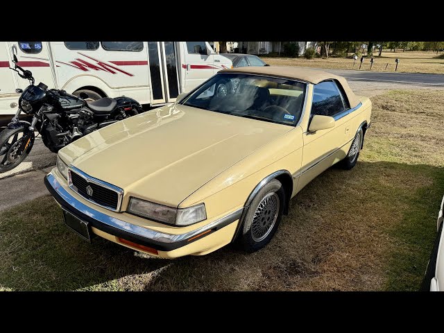 I'm Selling my 1989 Chrysler TC Turbo by Maserati at Copart