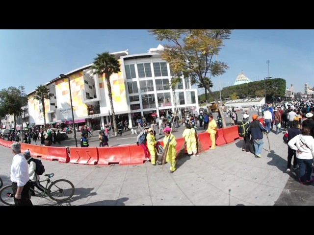 Video 360 de Telemundo en la calzada Guadalupana