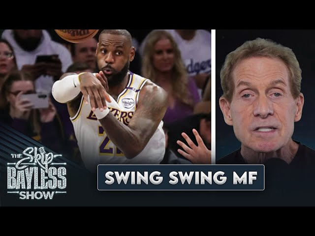 Skip Reacts to LeBron-Rui Bench Rift "Swing Swing..." | The Skip Bayless Show