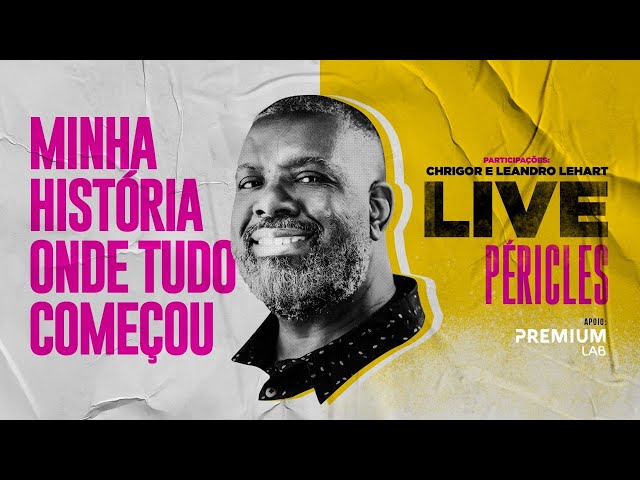 Live Péricles - Com Chrigor e Leandro Lehart (Minha História, Onde Tudo Começou)