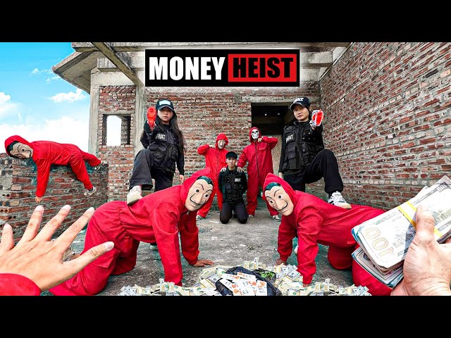 PARKOUR VS MONEY HEIST | BAD GUYS: No ESCAPE, POLICE chase ends here (BELLA CIAO REMIX) | Epic POV