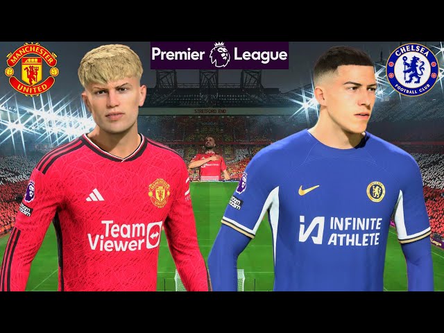 EA FC 24 - Manchester United vs. Chelsea - Enzo Palmer Jackson - Premier League 23/24 | PS5 | 4K HDR