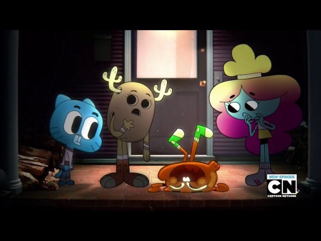 The Amazing World of Gumball - Rachel Kisses Darwin!!!