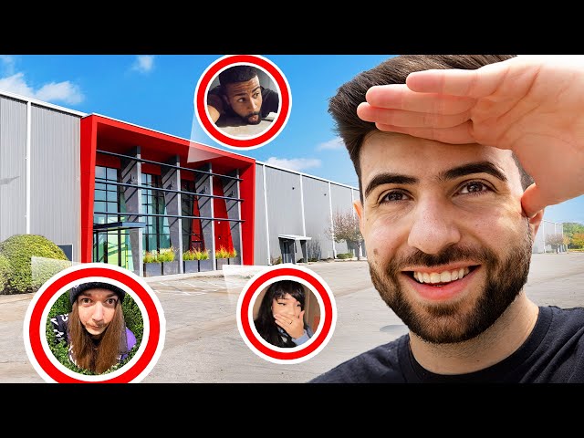 I Hosted a YOUTUBER Hide and Seek IRL!