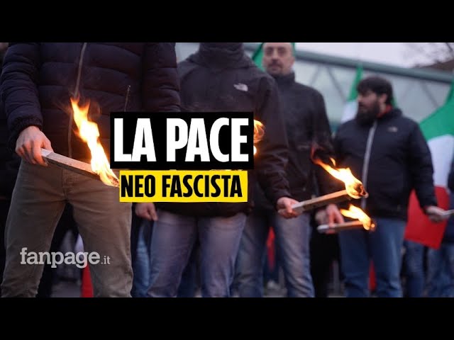 A Milano manifestazione neo fascista di Lealtà Azione: "Vogliamo la pace per Russia e Italia”