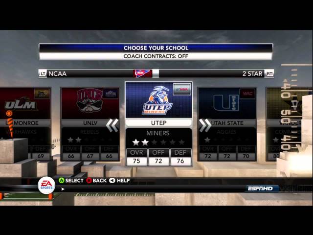 NCAA 12:  Dynasty Building Tips Ep.1