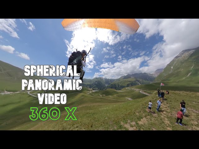 Insta360 paragliding Gudauri Georgia | SkyAtlantida Team