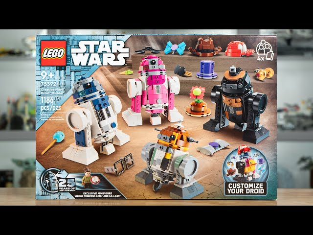 LEGO Star Wars 75392 CREATIVE PLAY DROID BUILDER Review! (2024)