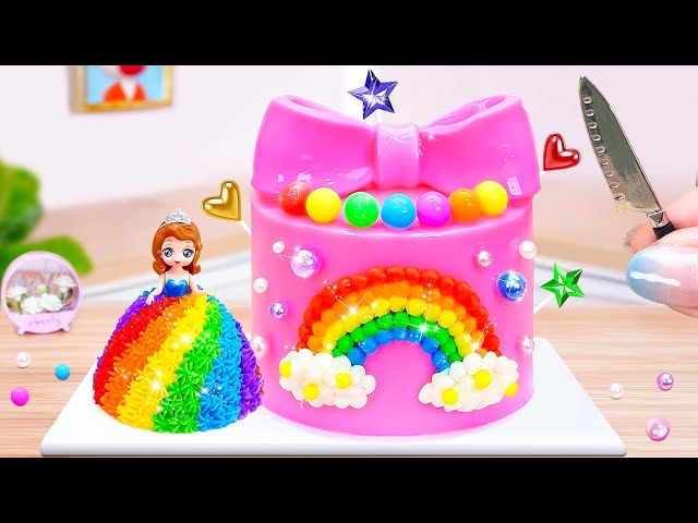 Pinkest Chocolate Cakes 🌈 Wonderful Miniature Pinkest Cake Decorating Recipes 🍫 Petite Wonderland