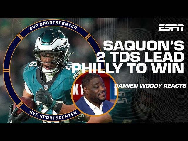 Commanders vs. Eagles Reaction 🏈 Saquon Barkley made the difference for Philly | SC with SVP