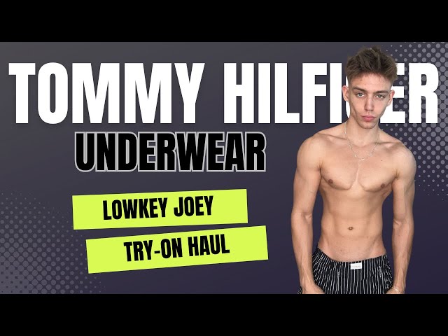 Lowkey Joey | Tommy Hilfiger Boxers Try On Haul | Men’s Underwear