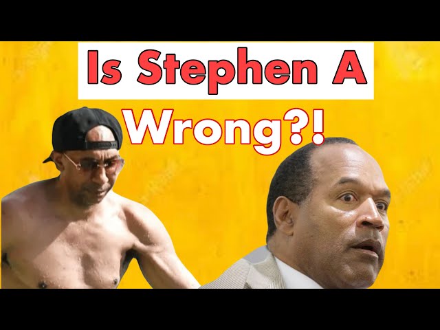 Stephen A Smith Thinks OJ Was Guilty.  #stephenasmith