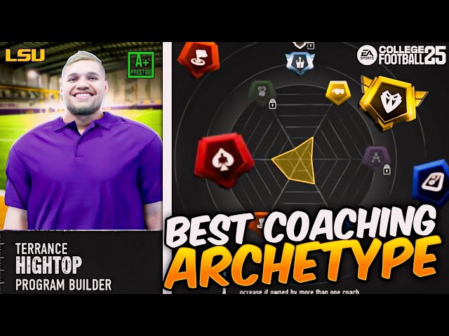 The BEST Coaching Archetype to Choose in College Football 25 Dynasty