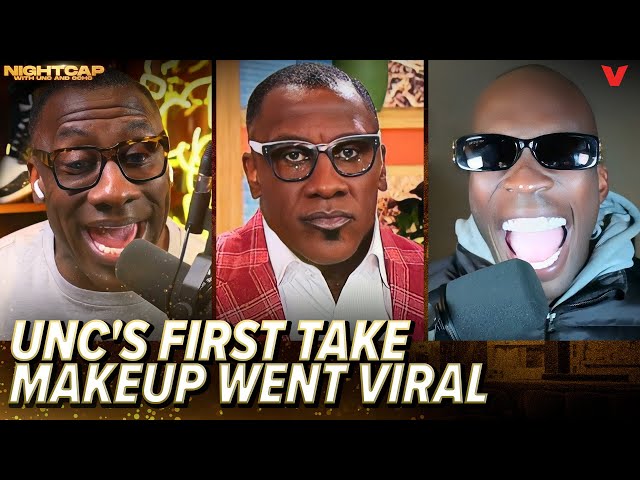 Shannon Sharpe & Chad Johnson react to Unc's viral ESPN First Take makeup look | Nightcap