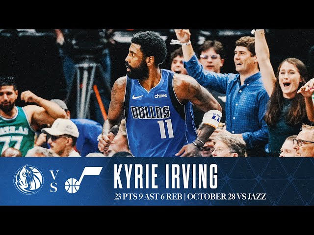 Kyrie Irving (23 Points) Highlights vs. Jazz | October 28, 2024