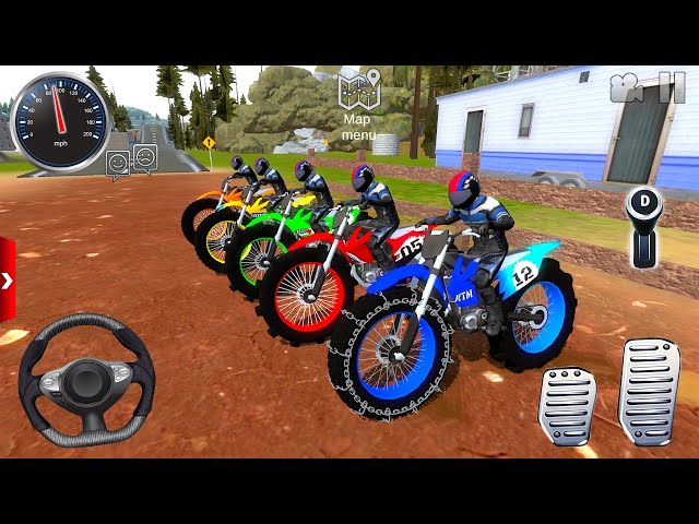 Motocross Dirt Bikes driving Extreme Off-Road #7 - Offroad Outlaws motor bike Game Android Gameplay