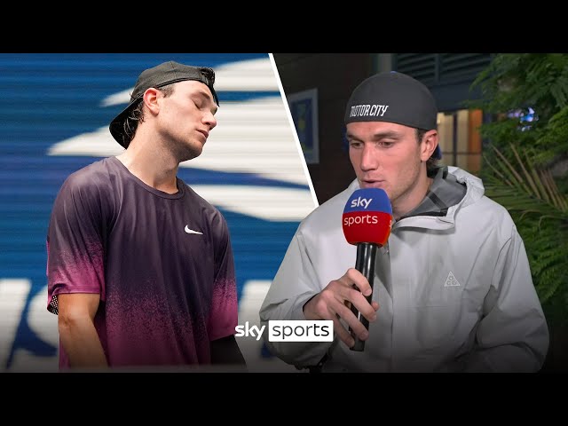 EMOTIONAL Jack Draper reacts to US Open heartbreak 💔