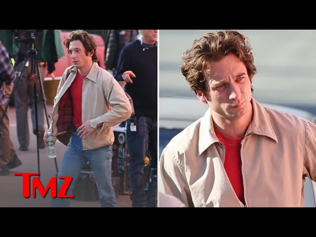 Jeremy Allen White Seen on Set of Bruce Springsteen Biopic | TMZ TV