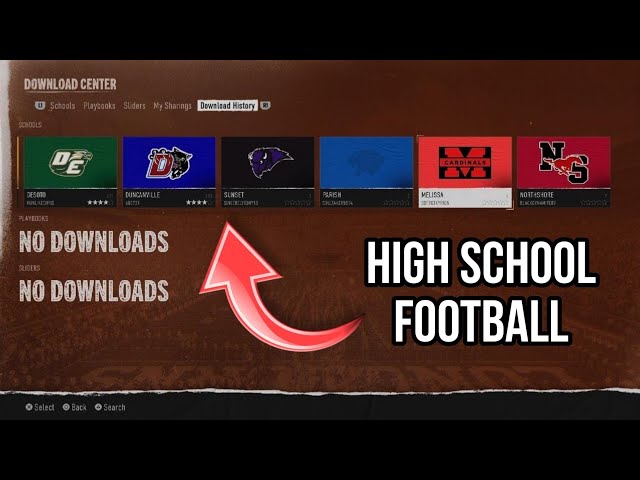 How to play high school football in college football 25 TUTORIAL