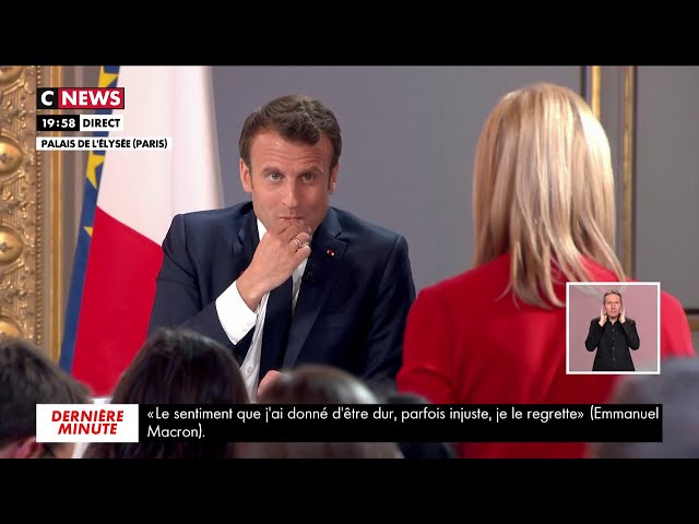 Emmanuel Macron répond à Laurence Ferrari