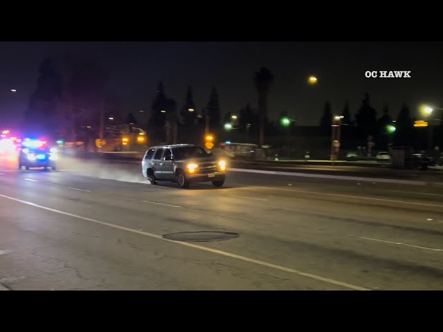 Santa Ana pursuit ends with suspect blaming officers for his actions