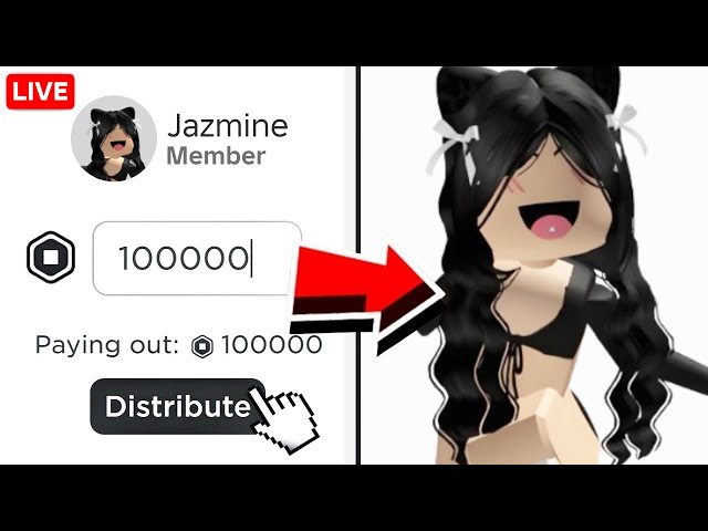 🔴 Giving 100,000 Robux To Everyone Live! (FREE ROBUX GIVEAWAY) #shorts