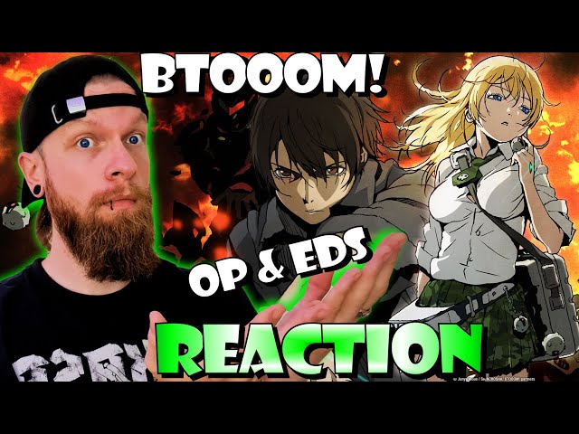 First time reaction to BTOOOM! Op & Ed