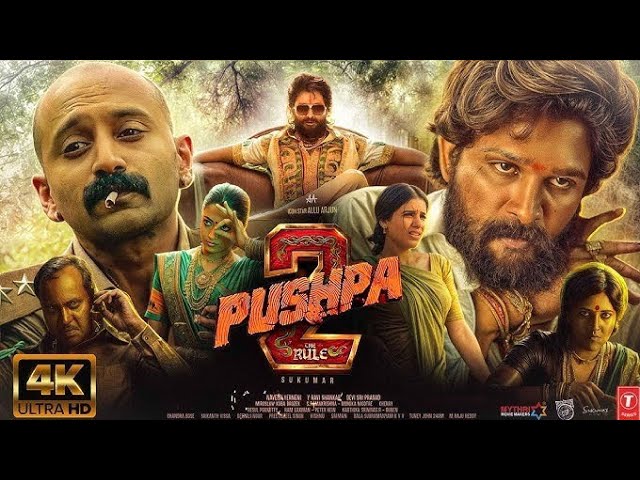 PUSHPA 2 | 2024 New Released South Hindi Dubbed Full Action Movie In 4K | Allu Arjun & Rashmika |