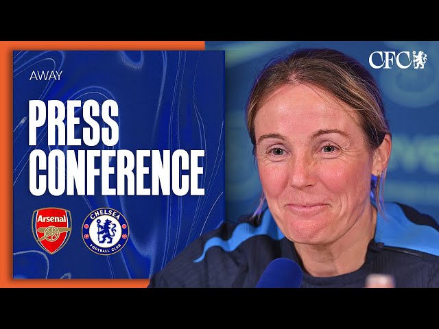 BOMPASTOR Press Conference | Arsenal Women vs Chelsea Women | Pre-match | 11/10/24 | Chelsea FC