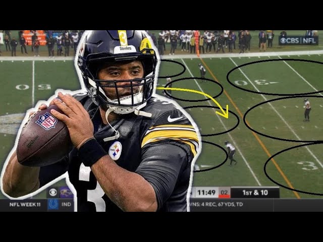 Film Study: How well did Russell Wilson play for the Pittsburgh Steelers Vs the Baltimore Ravens