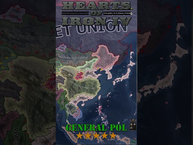 HOI4 Götterdämmerung DLC - Asia #hoi4 #heartsofiron #ww2 #paradox #worldwar2